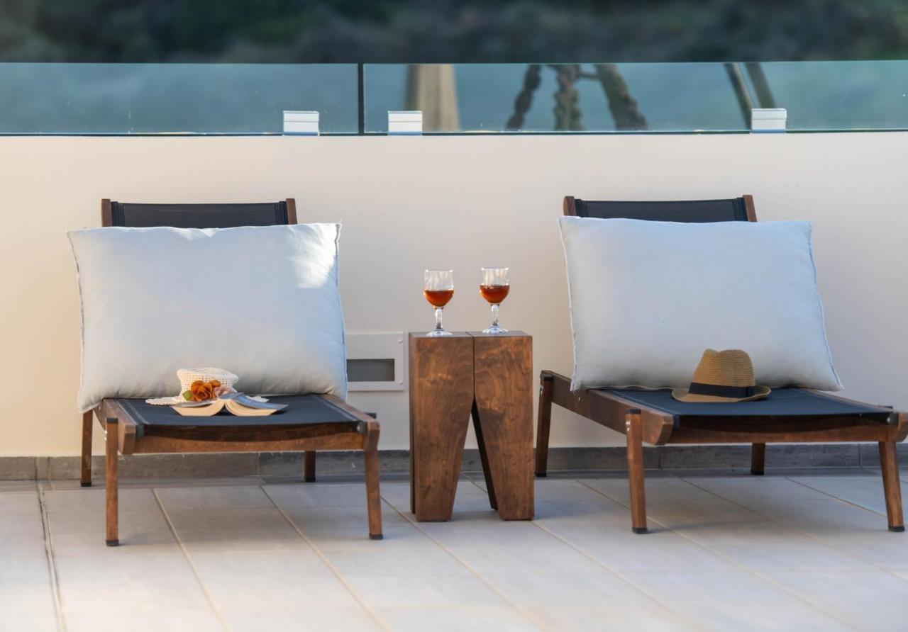 Helen Luxury Holiday House With Sea View Rethymno Exteriér fotografie