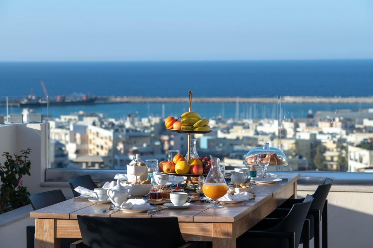 Helen Luxury Holiday House With Sea View Rethymno Exteriér fotografie