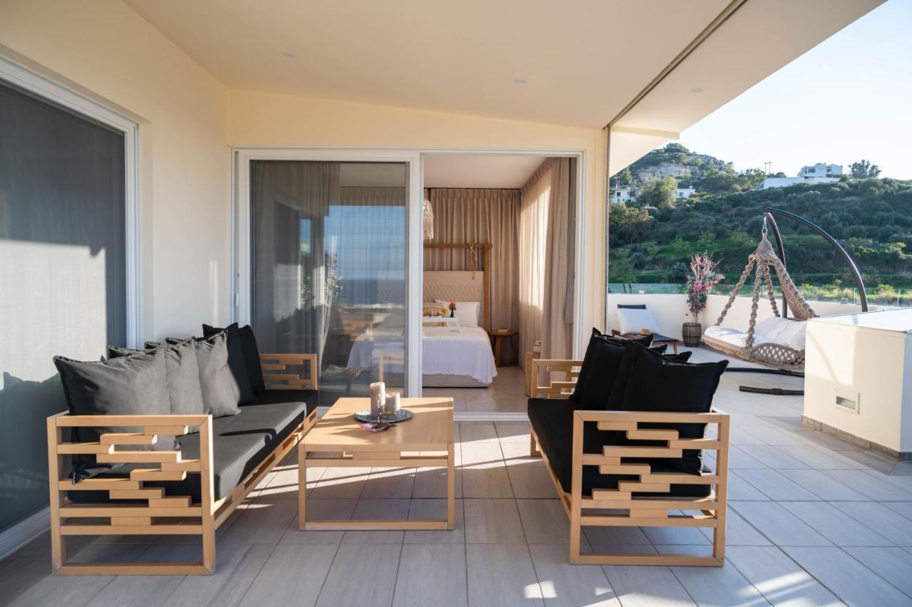 Helen Luxury Holiday House With Sea View Rethymno Exteriér fotografie
